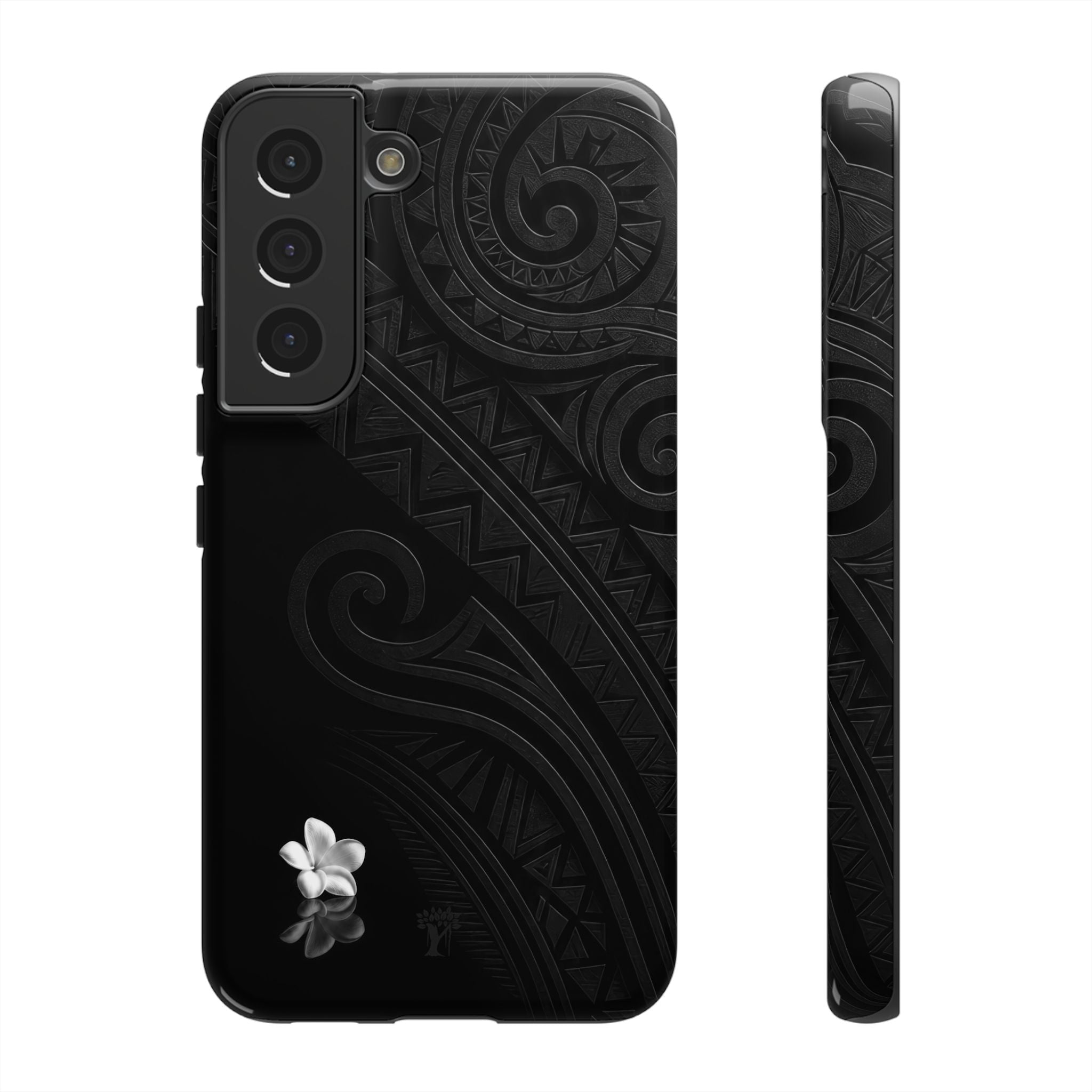Plumeria Aka Tough Case for Samsung Galaxy Samsung Galaxy S22 Glossy The Local Banyan