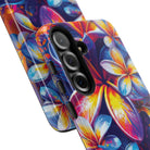 Sunset Ink Tough Samsung Galaxy Case Side View - Dual Layer Drop Protection Hawaiian Phone Case - The Local Banyan