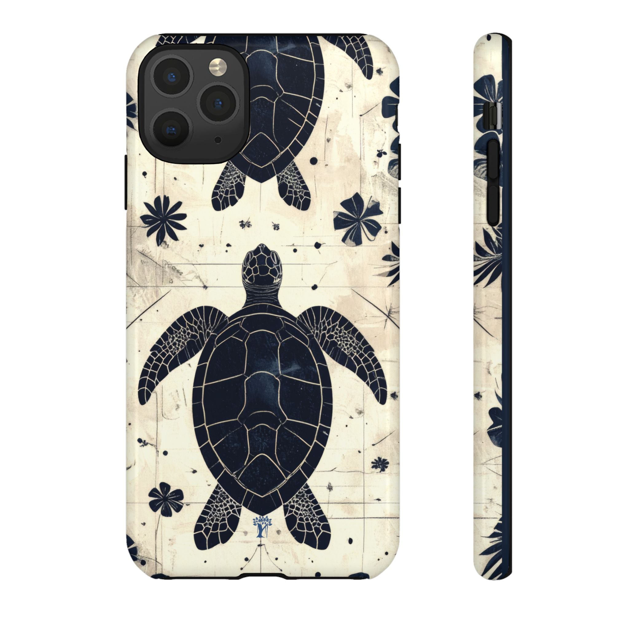 Tapa Keʻa Honu Tough Case for iPhone iPhone 11 Pro Max Glossy The Local Banyan