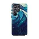Eternal Mana Tough Samsung Galaxy Case Samsung Galaxy S26 Ultra Glossy - Hawaiian Ocean Wave Polynesian Tribal Design - The Local Banyan