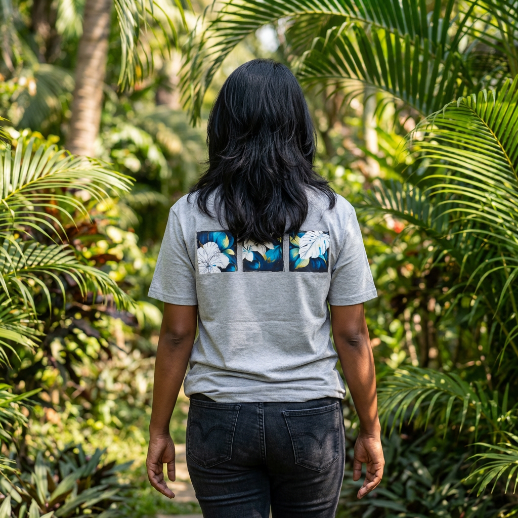 Coastal Bloom Soft Style Tee T-Shirt The Local Banyan