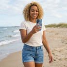 Pua La Tough Samsung Galaxy Case Side View - Dual Layer Drop Protection Hawaiian Phone Case - The Local Banyan
