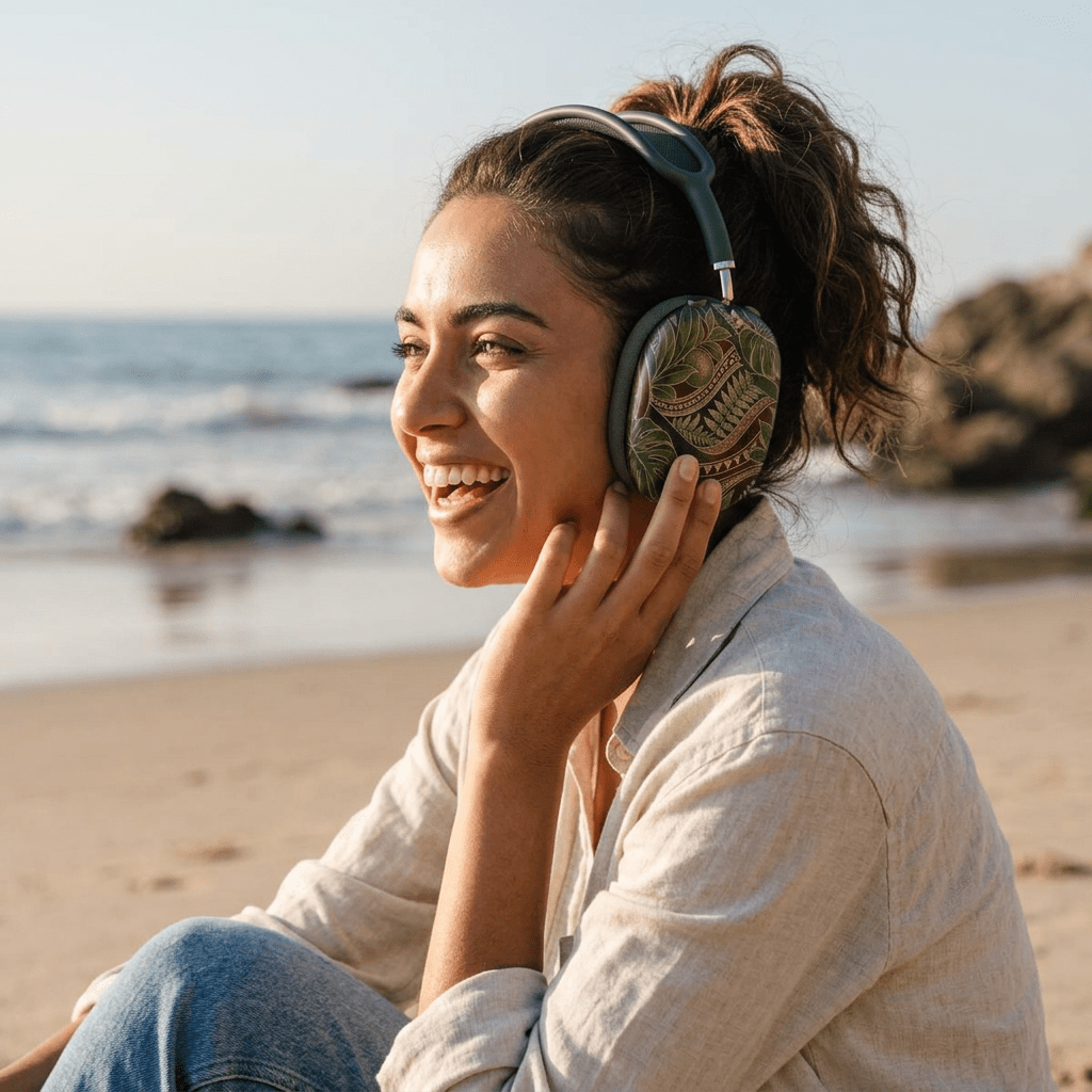 Tapa Honua AirPods Max Protective Case Cover AirPods Max Glossy The Local Banyan
