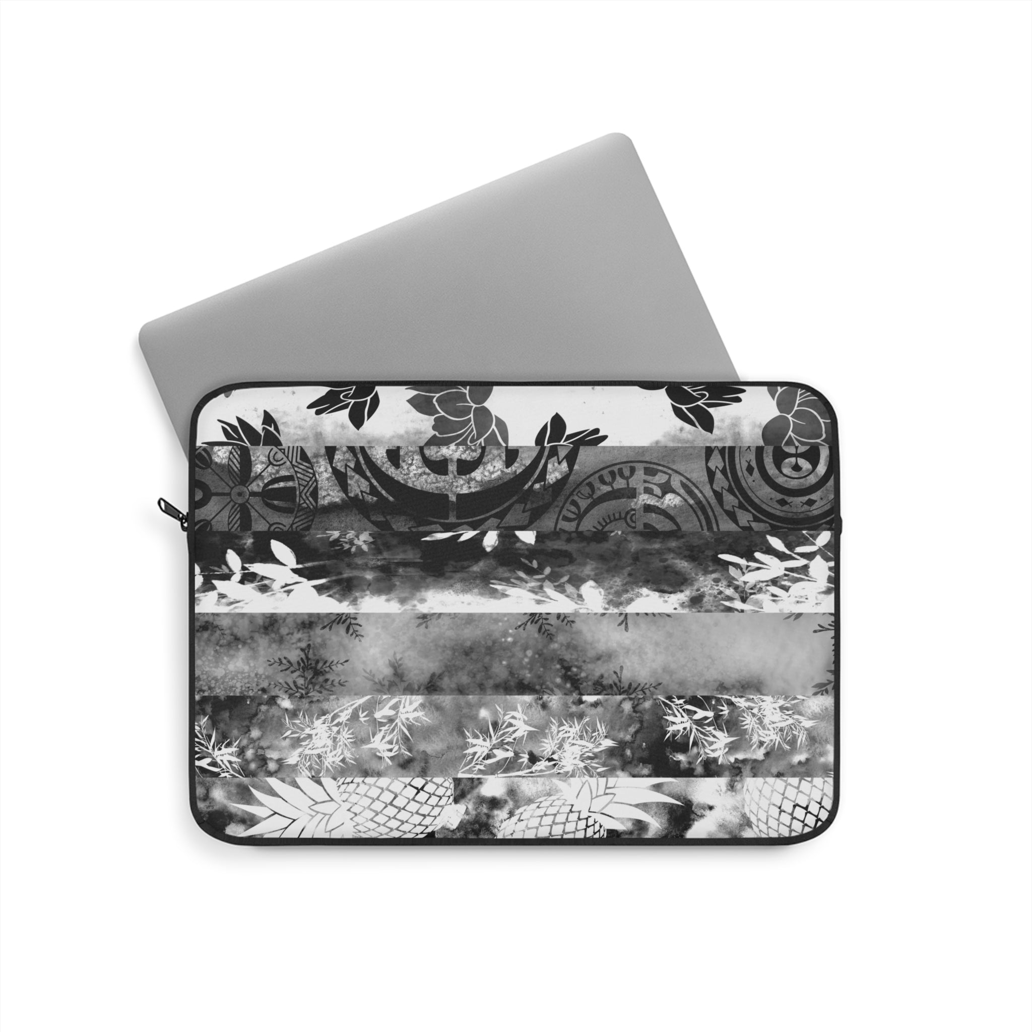 Monochrome Oasis Laptop Sleeve Laptop Sleeve The Local Banyan