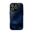 Midnight Essence MagSafe iPhone Case iPhone 16 Pro Glossy - Hawaiian Midnight Navy Polynesian Tribal Design - The Local Banyan