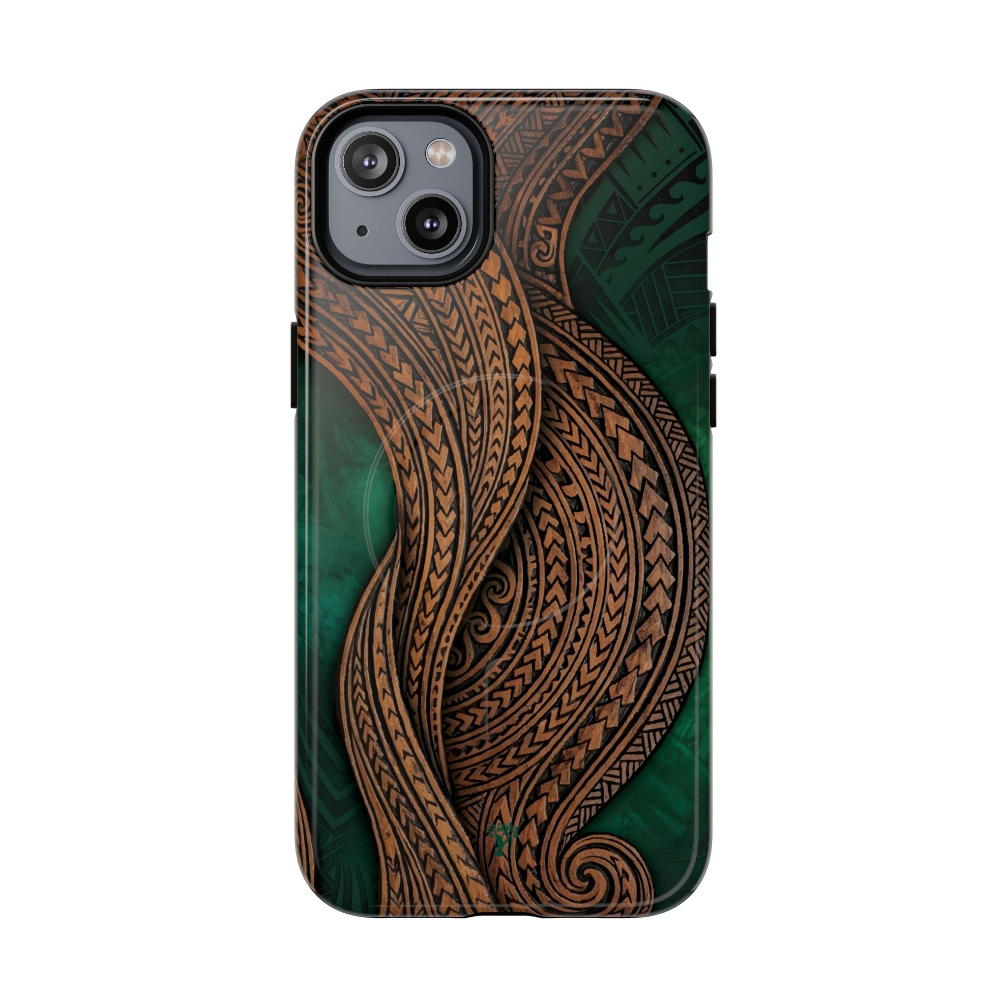 Island Kālai MagSafe Compatible Case for iPhone iPhone 14 Plus Glossy The Local Banyan