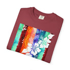 Tropical Vibes Soft Style Tee Red S The Local Banyan