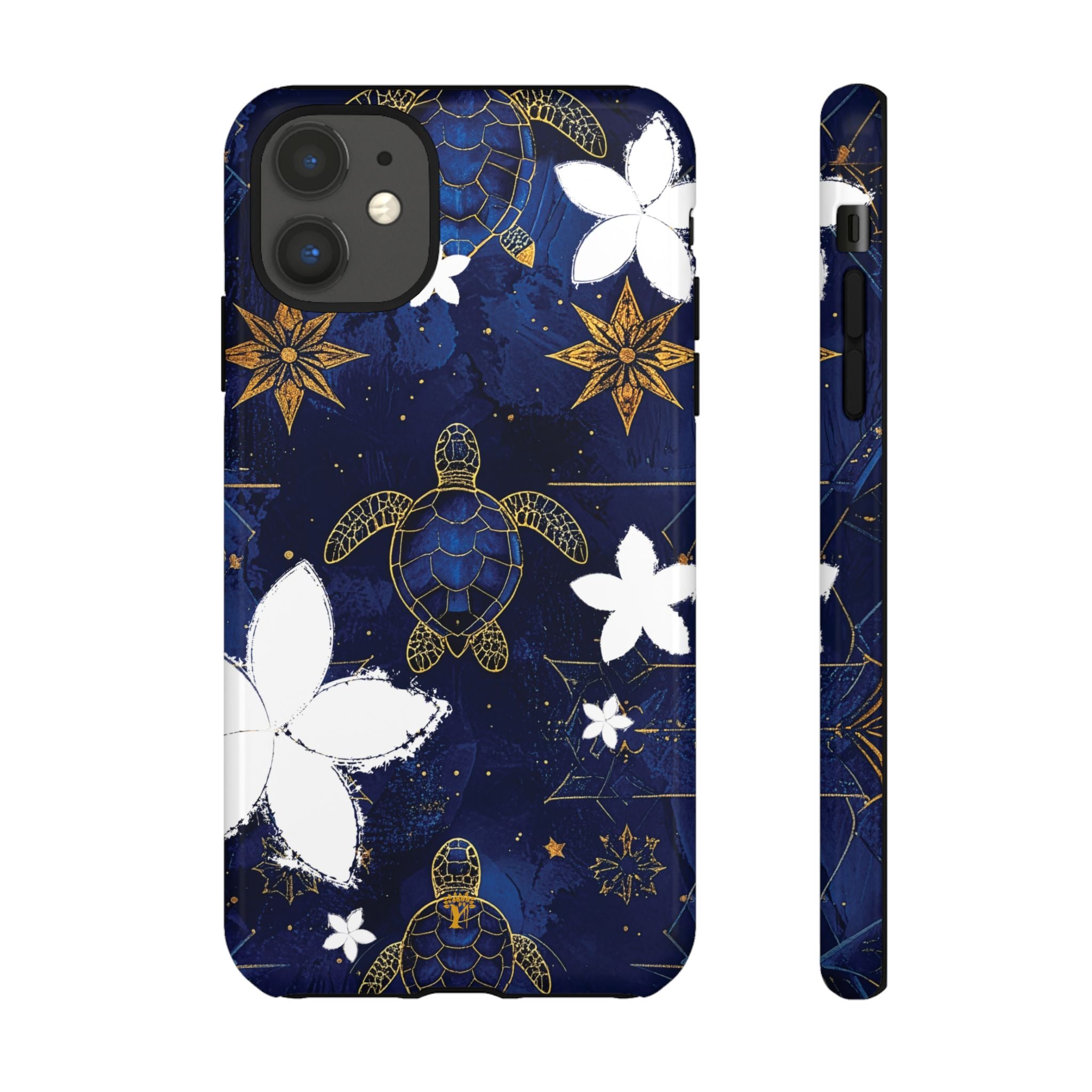 Tapa Hoku Honu Tough Case for iPhone iPhone 11 Glossy The Local Banyan