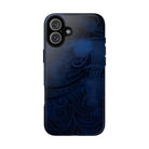 Midnight Essence Tough iPhone Case Side View - Dual Layer Drop Protection Hawaiian Phone Case - The Local Banyan