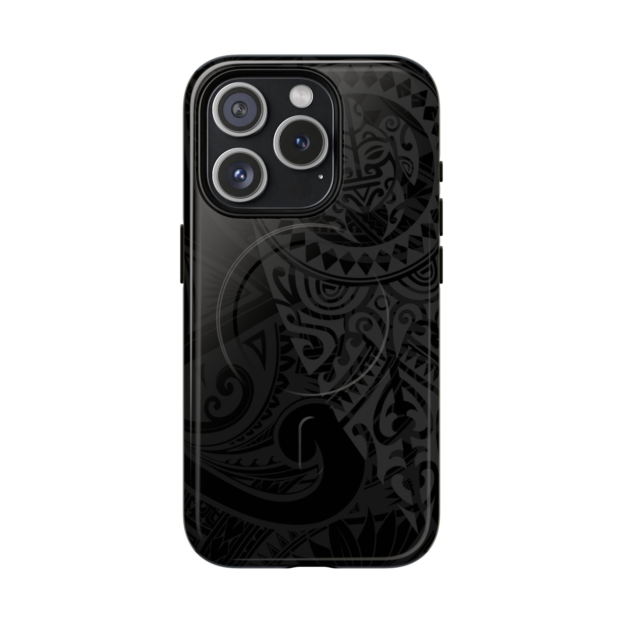 Tribal Guardian Magnetic Case for iPhone Phone Case The Local Banyan iPhone 15 Pro Glossy