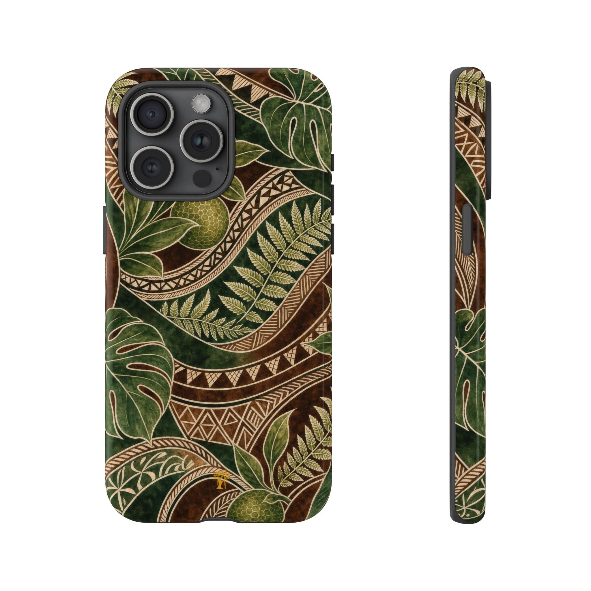 Tapa Honua Tough Case for iPhone iPhone 15 Pro Max Glossy The Local Banyan