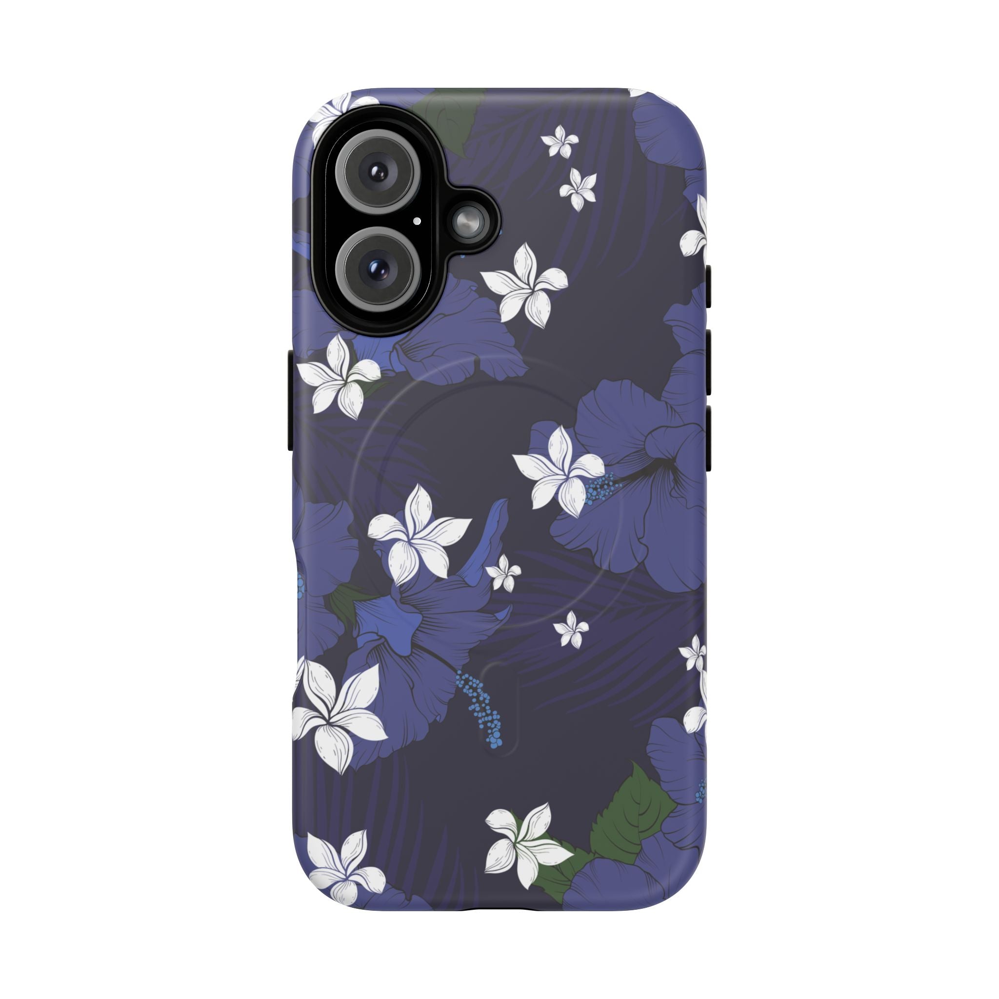 Vintage Blue Magnetic Tough Case for iPhone Phone Case The Local Banyan iPhone 16 Matte