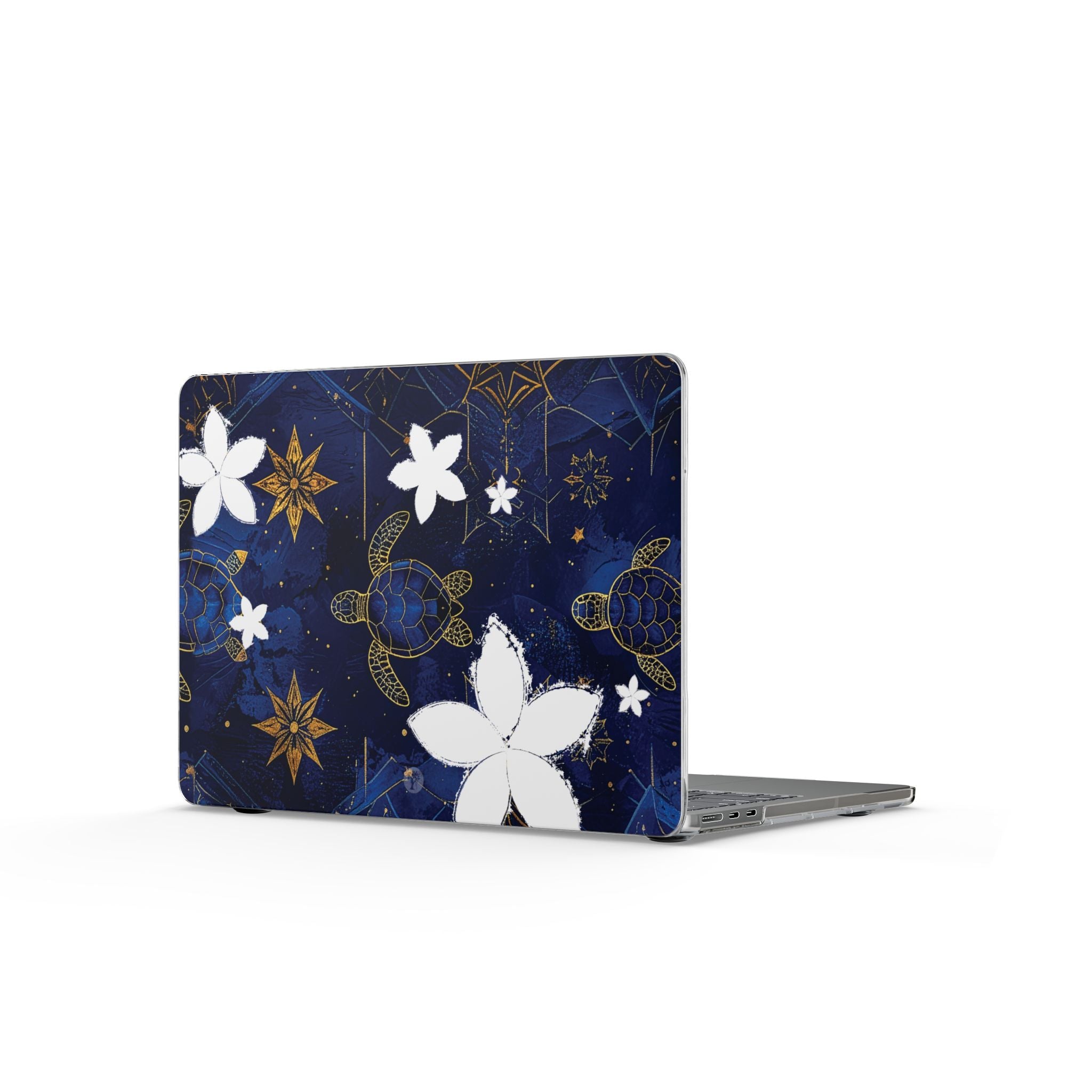 Tapa Hoku Honu MacBook Hard Case MacBook Air 13.6 Glossy The Local Banyan