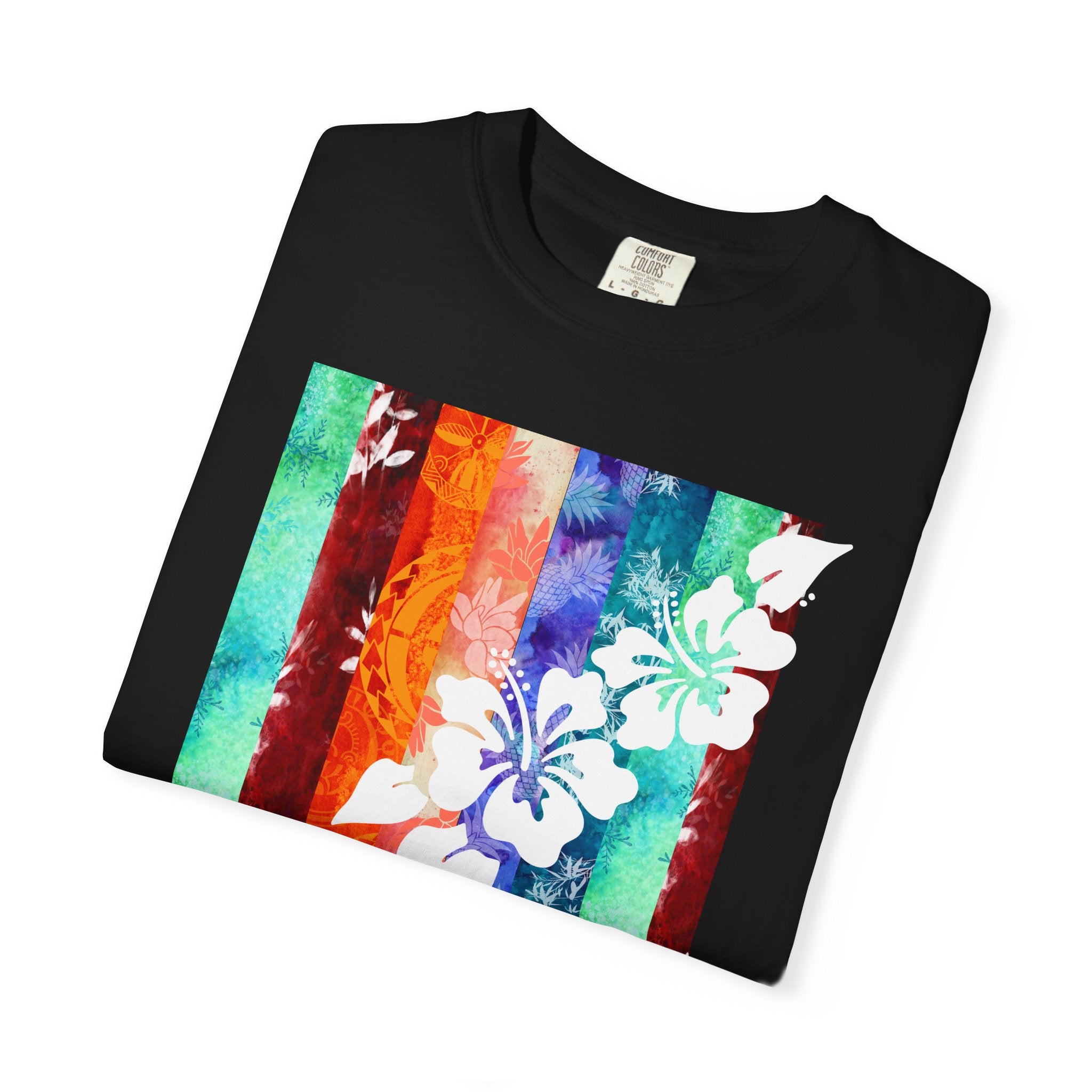 Tropical Vibes Soft Style Tee Red S The Local Banyan