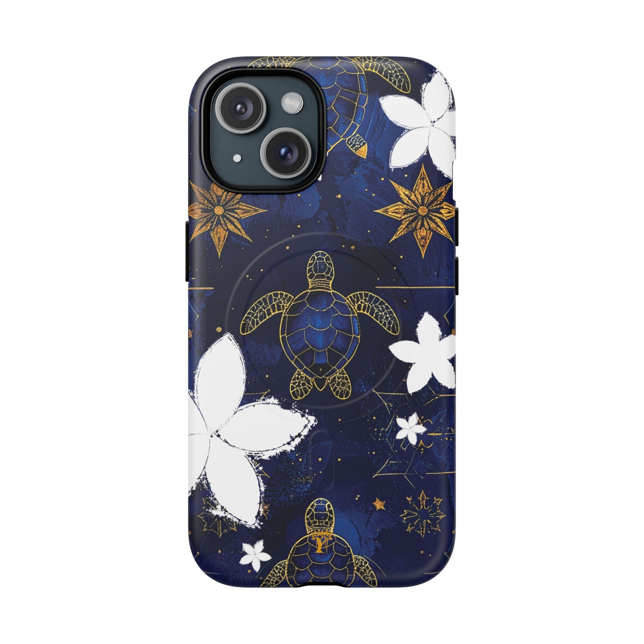 Tapa Hoku Honu Magnetic Case for iPhone iPhone 15 Matte The Local Banyan