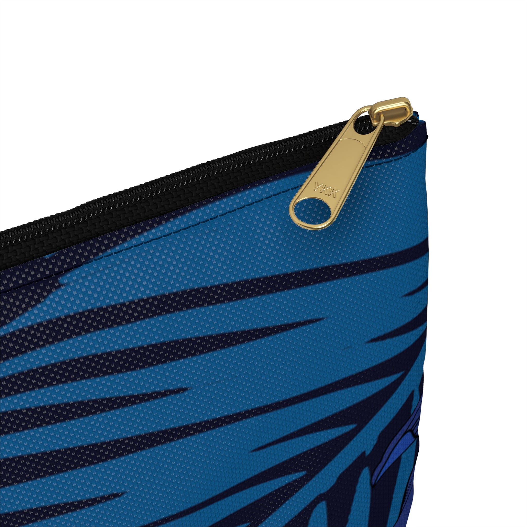 Deep Blue Hibiscus Travel Pouch Bag Pouches The Local Banyan