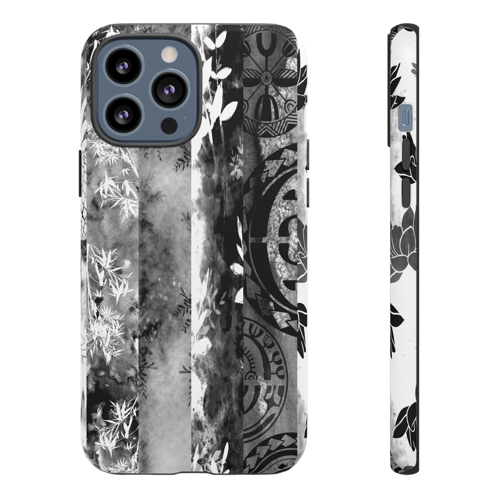 Monochrome Oasis Tough Case for iPhone Phone Case The Local Banyan iPhone 13 Pro Max Matte