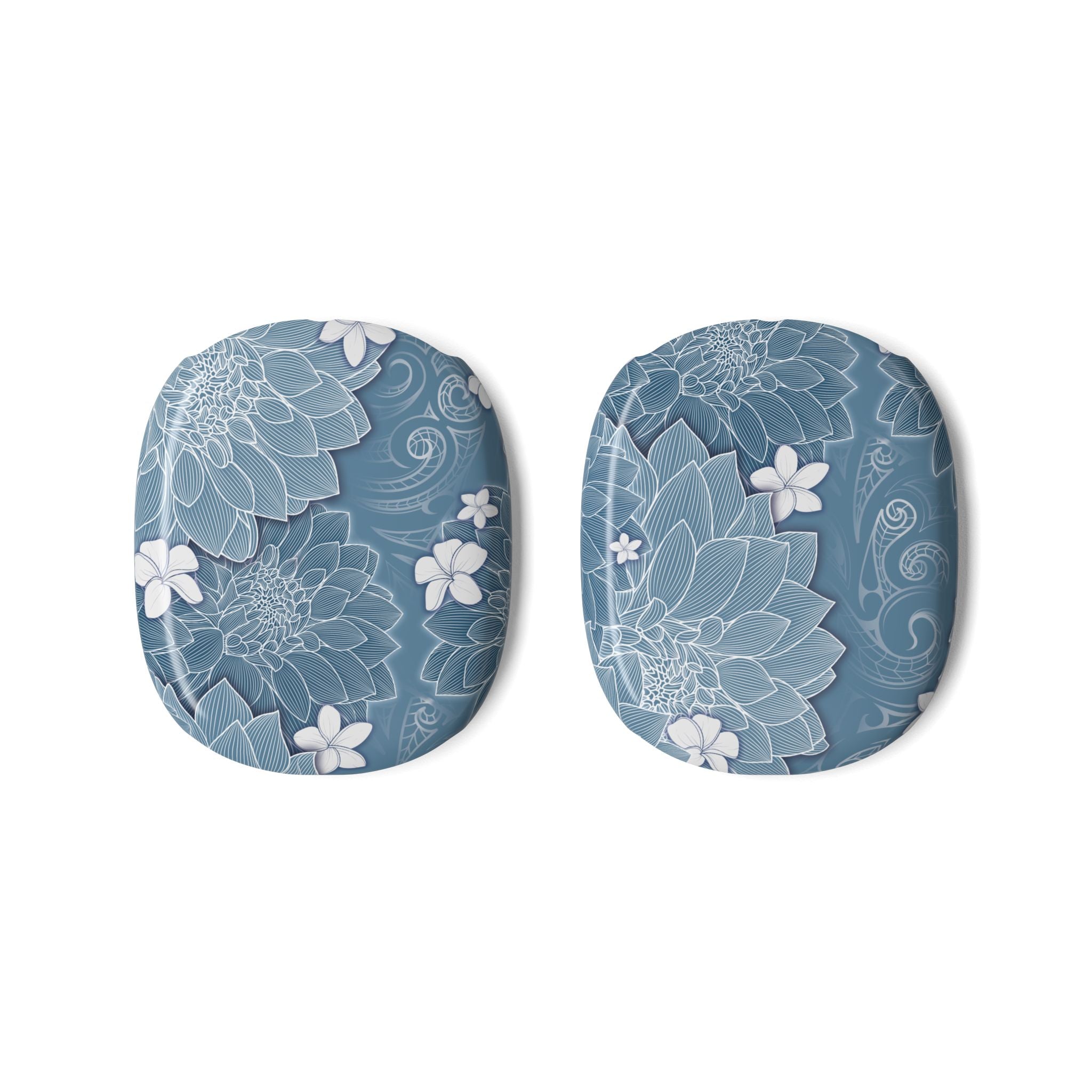 Pua Lani AirPod Max Protective Case Cover Headphone Accessories The Local Banyan Glossy AirPods Max White