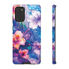 Aloha Wai Tough Samsung Galaxy Case Samsung Galaxy S20+ Glossy - Hawaiian Aloha Tropical Floral Design - The Local Banyan
