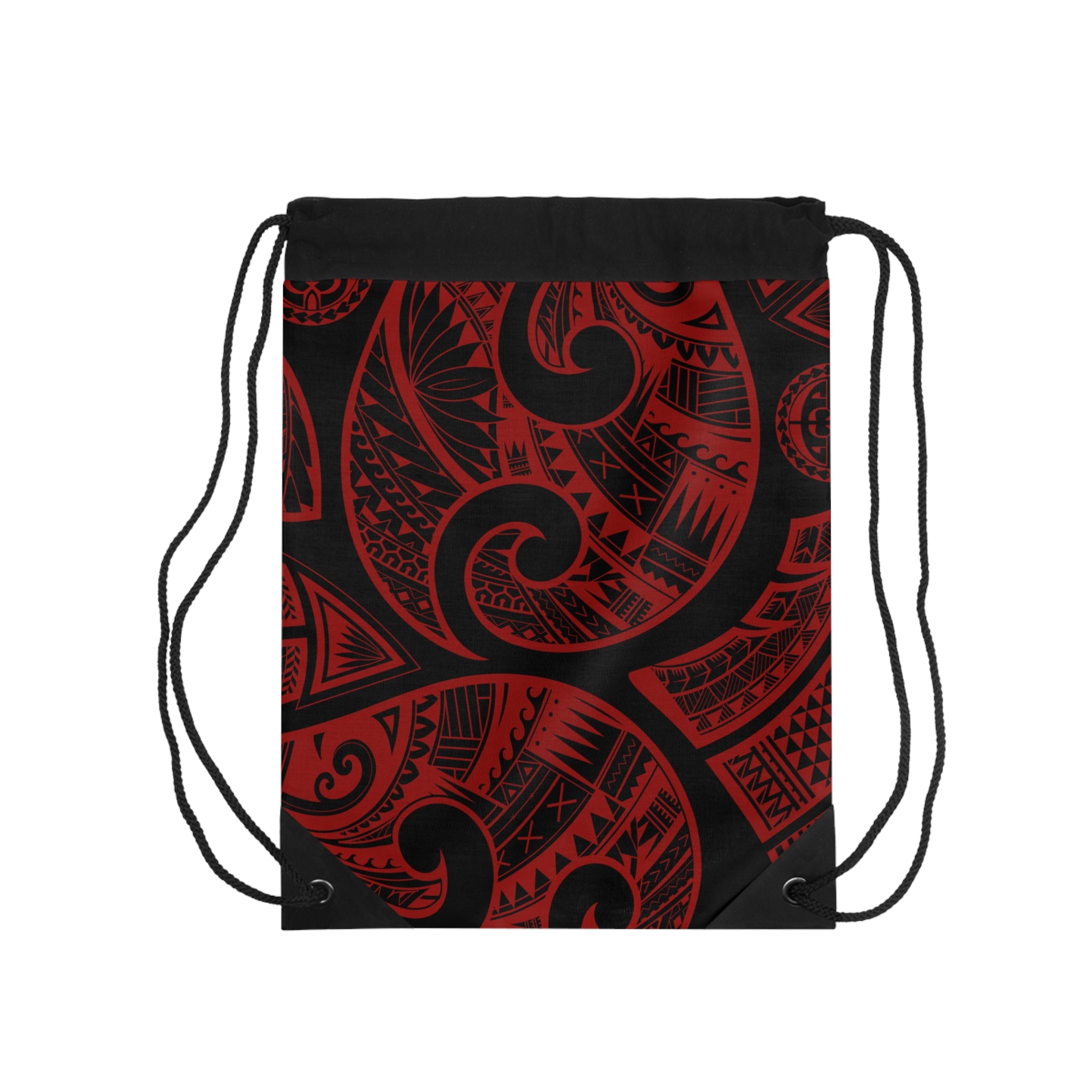 Island Tribal Drawstring Cinch Bag Backpack The Local Banyan One size