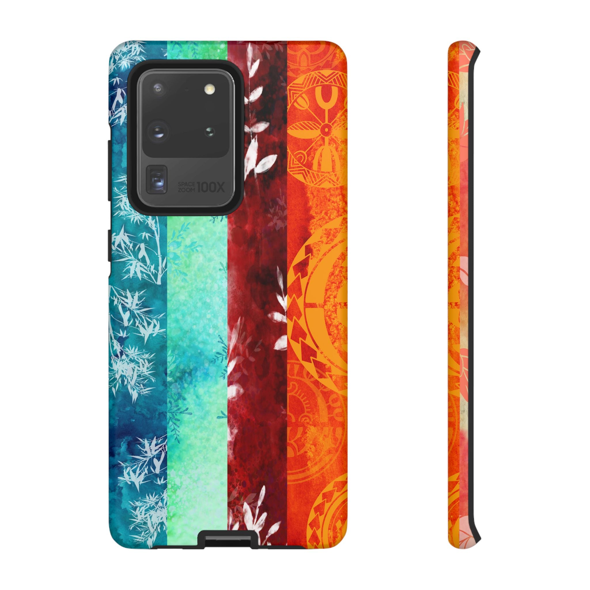 Island Vibes Tough Samsung Galaxy Case Samsung Galaxy S20 Ultra Matte - Hawaiian Colorful Tropical Floral Design - The Local Banyan