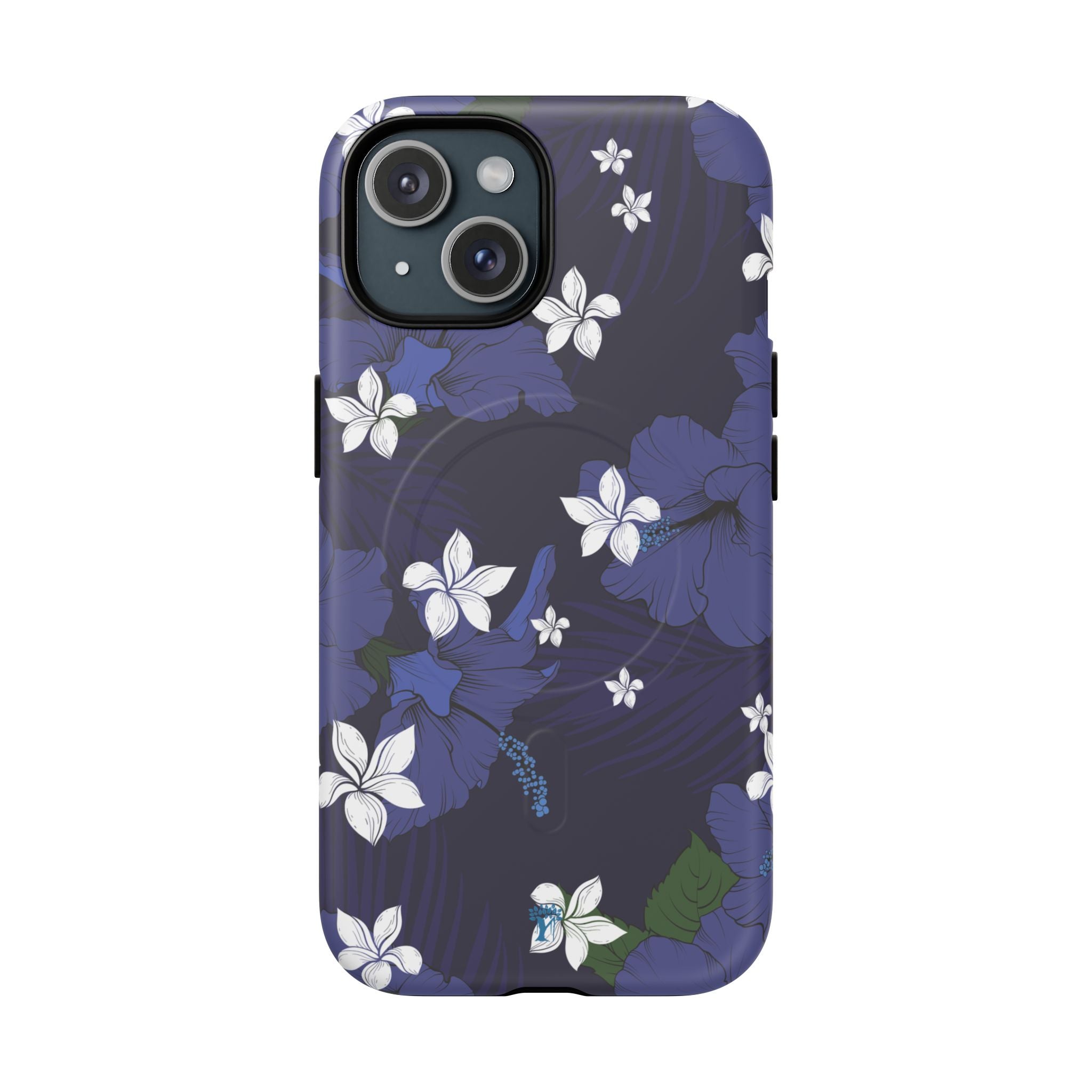 Vintage Blue Magnetic Tough Case for iPhone iPhone 15 Matte The Local Banyan