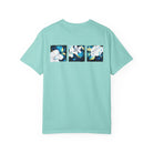 Coastal Bloom Garment Dyed Tee Red S The Local Banyan