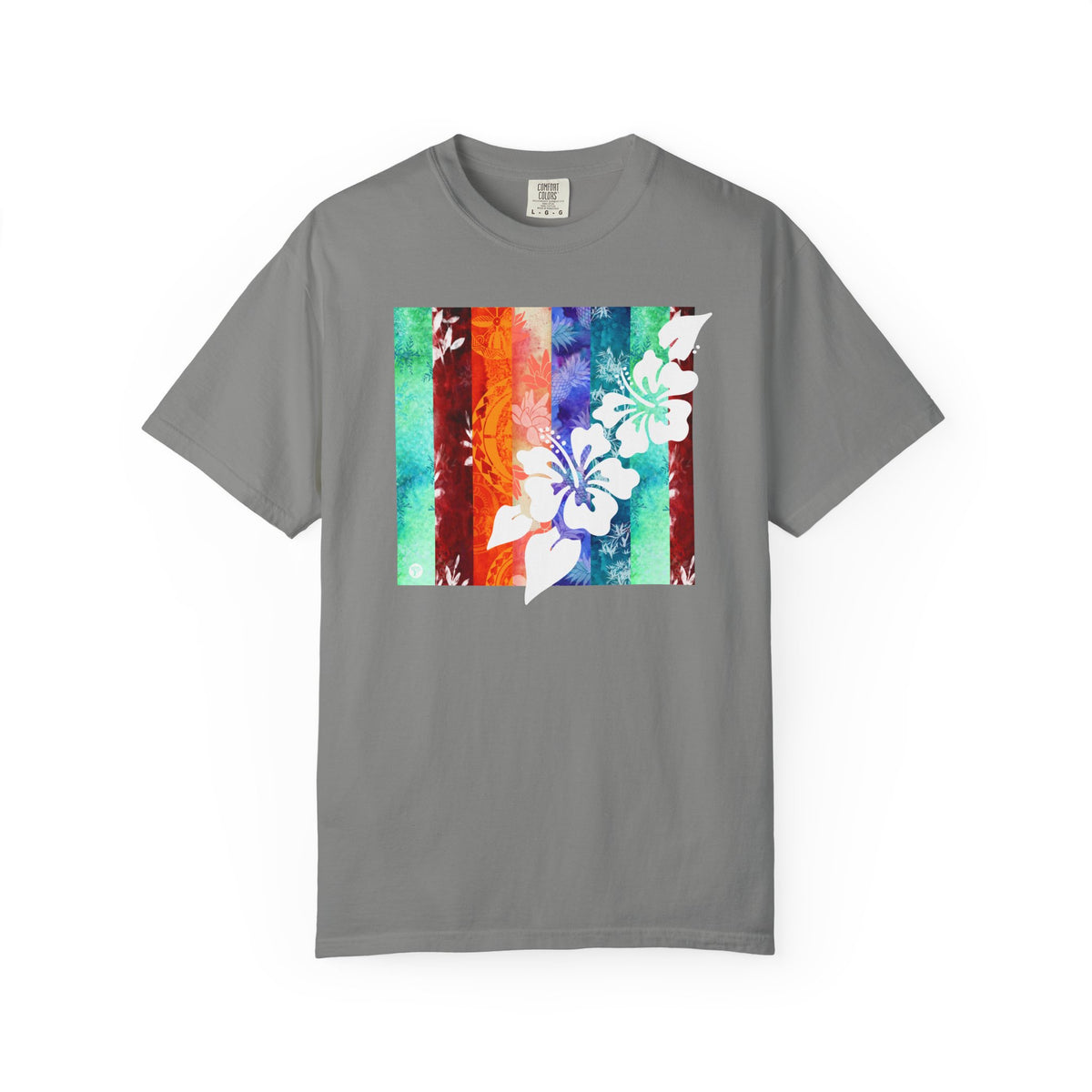 Tropical Vibes Soft Style Tee Granite S The Local Banyan