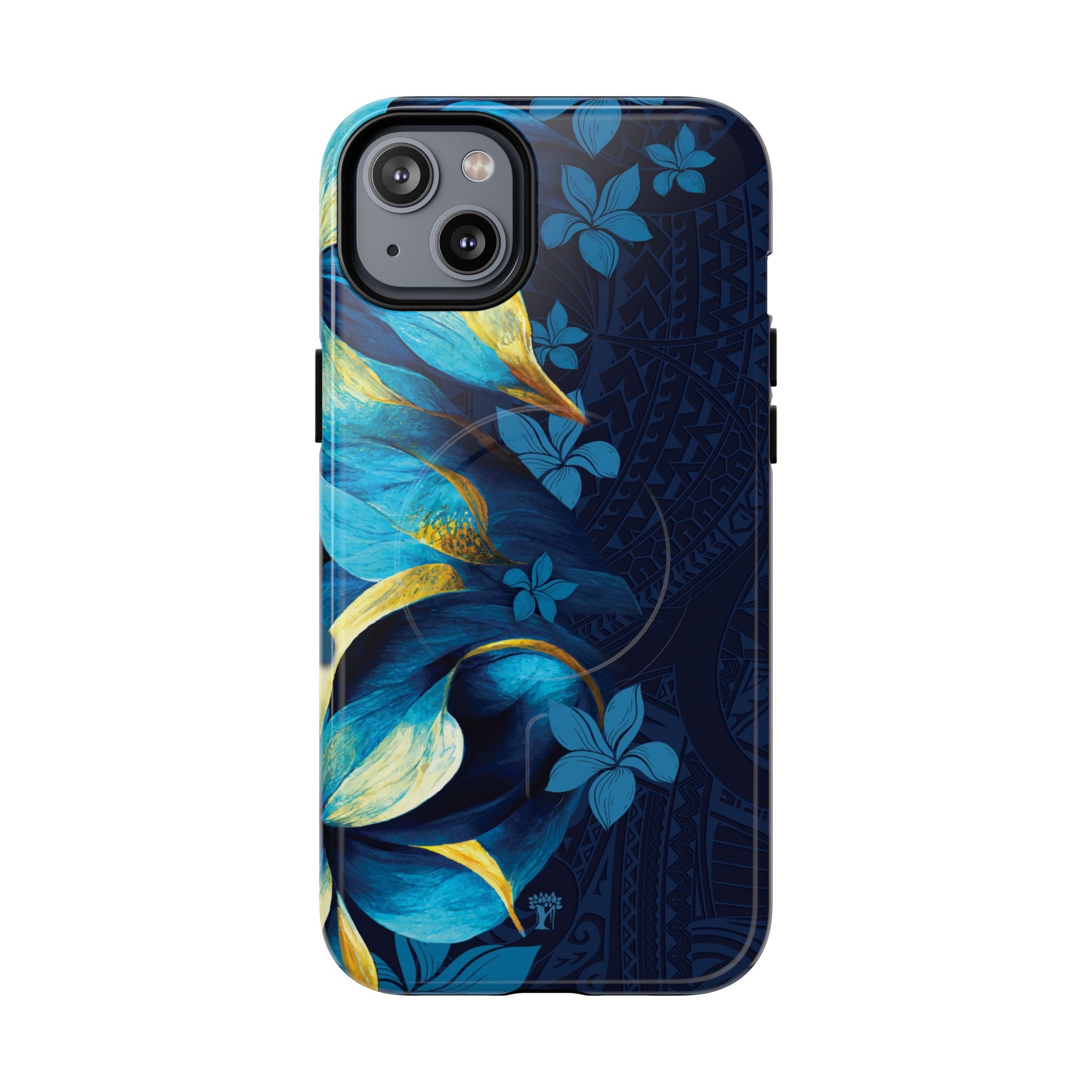 Pō Mahina Magnetic Case for iPhone iPhone 14 Plus Glossy The Local Banyan