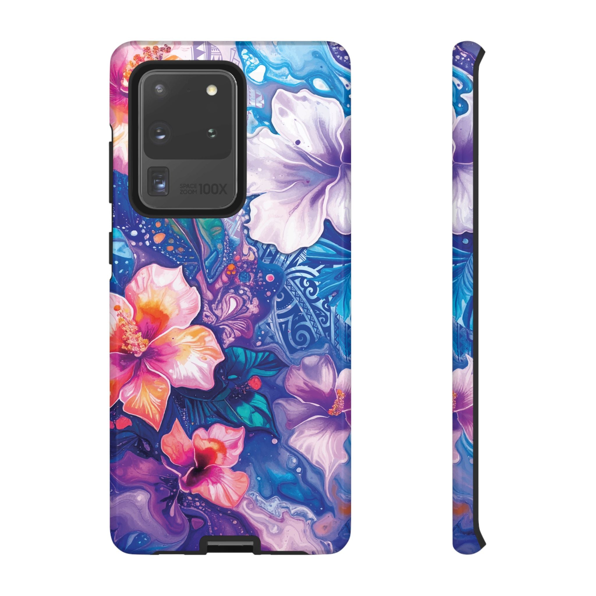 Aloha Wai Tough Samsung Galaxy Case Samsung Galaxy S20 Ultra Glossy - Hawaiian Aloha Tropical Floral Design - The Local Banyan