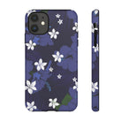 Vintage Blue Tough Case for iPhone Phone Case The Local Banyan iPhone 11 Glossy