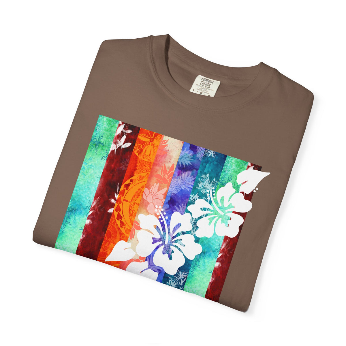 Tropical Vibes Soft Style Tee Red S The Local Banyan