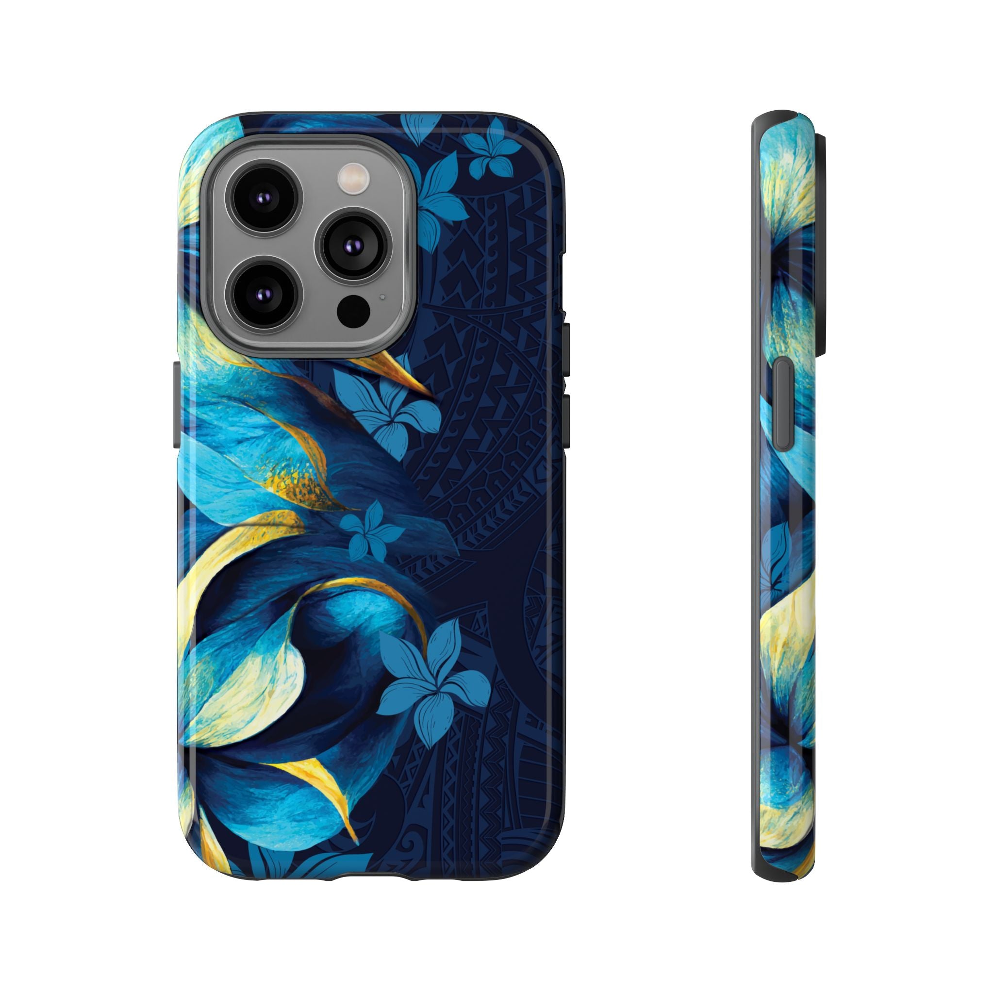 Pō Mahina Tough Case for iPhone Phone Case The Local Banyan iPhone 14 Pro Glossy