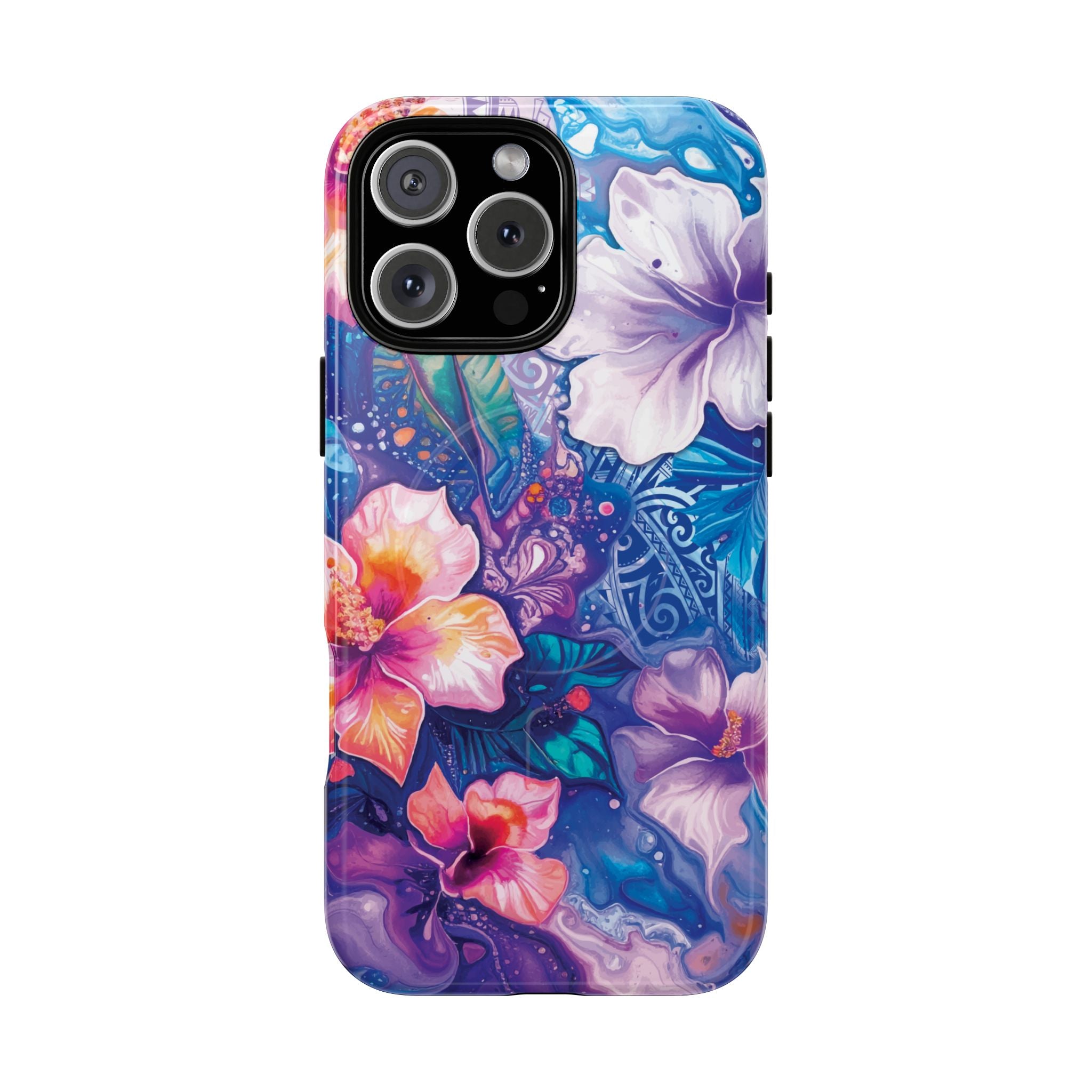 Aloha Wai Magnetic Case for iPhone Phone Case The Local Banyan iPhone 16 Pro Max Glossy
