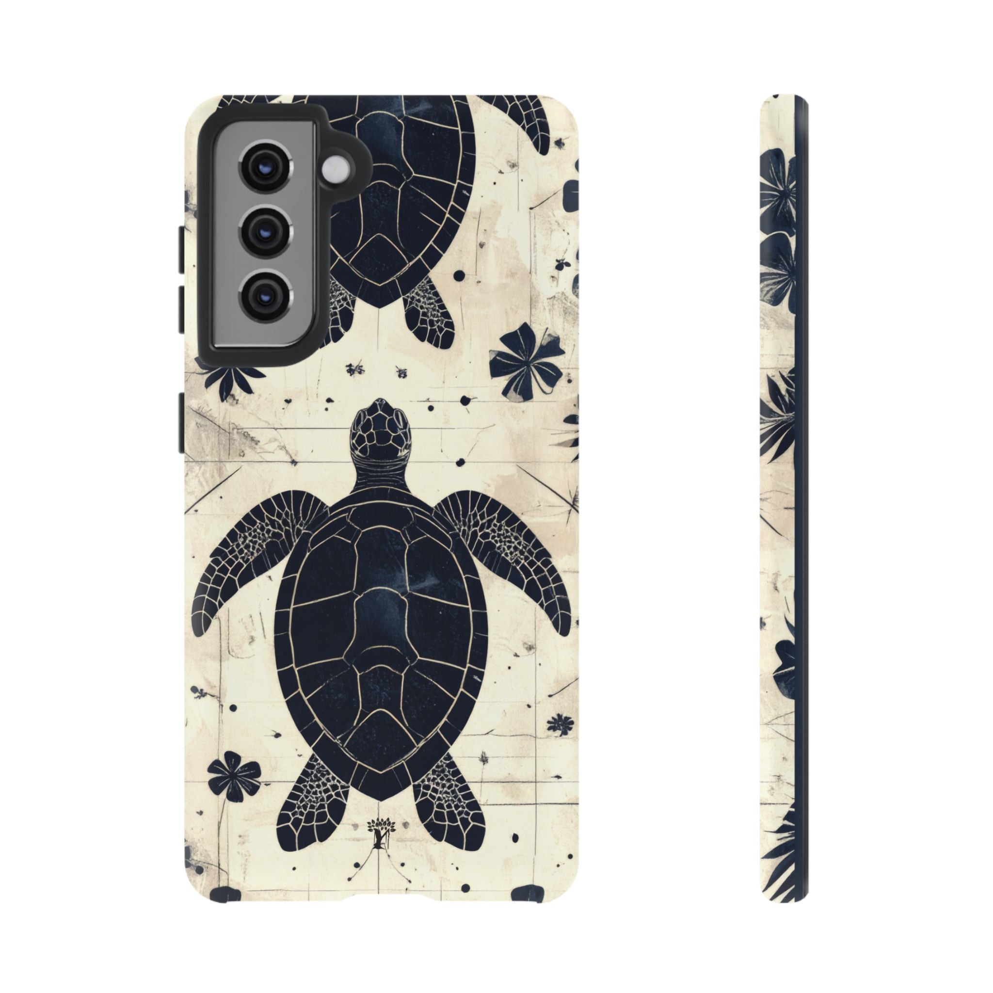 Tapa Keʻa Honu Tough Case for Samsung Galaxy Samsung Galaxy S21 Matte The Local Banyan
