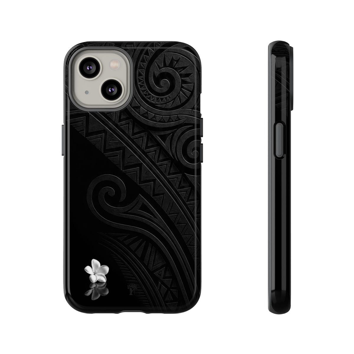 Plumeria Aka Tough Case for iPhone iPhone 14 Glossy The Local Banyan