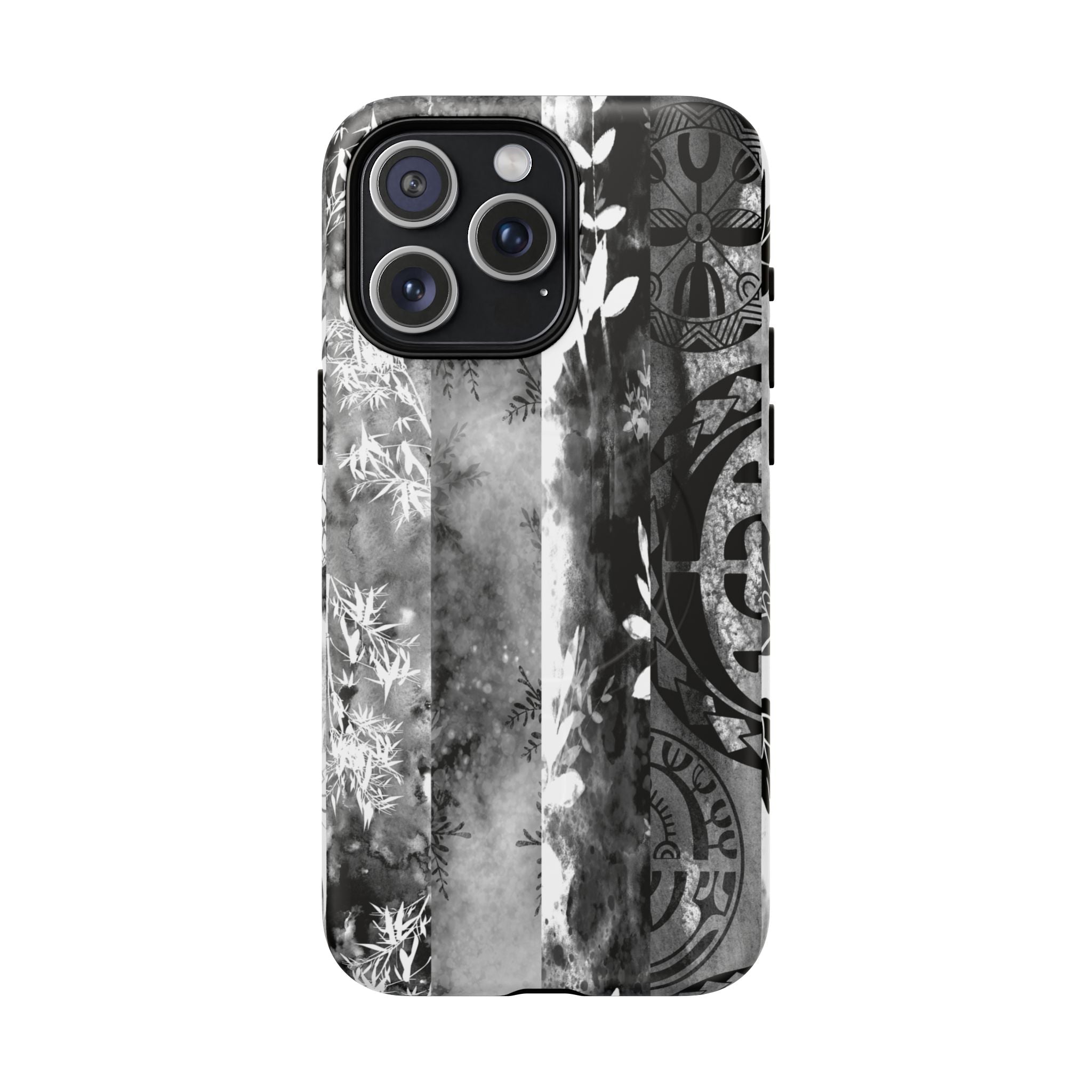 Monochrome Oasis Magnetic Case for iPhone Phone Case The Local Banyan iPhone 15 Pro Max Matte