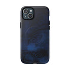 Midnight Essence MagSafe iPhone Case iPhone 15 Plus Matte - Hawaiian Midnight Navy Polynesian Tribal Design - The Local Banyan