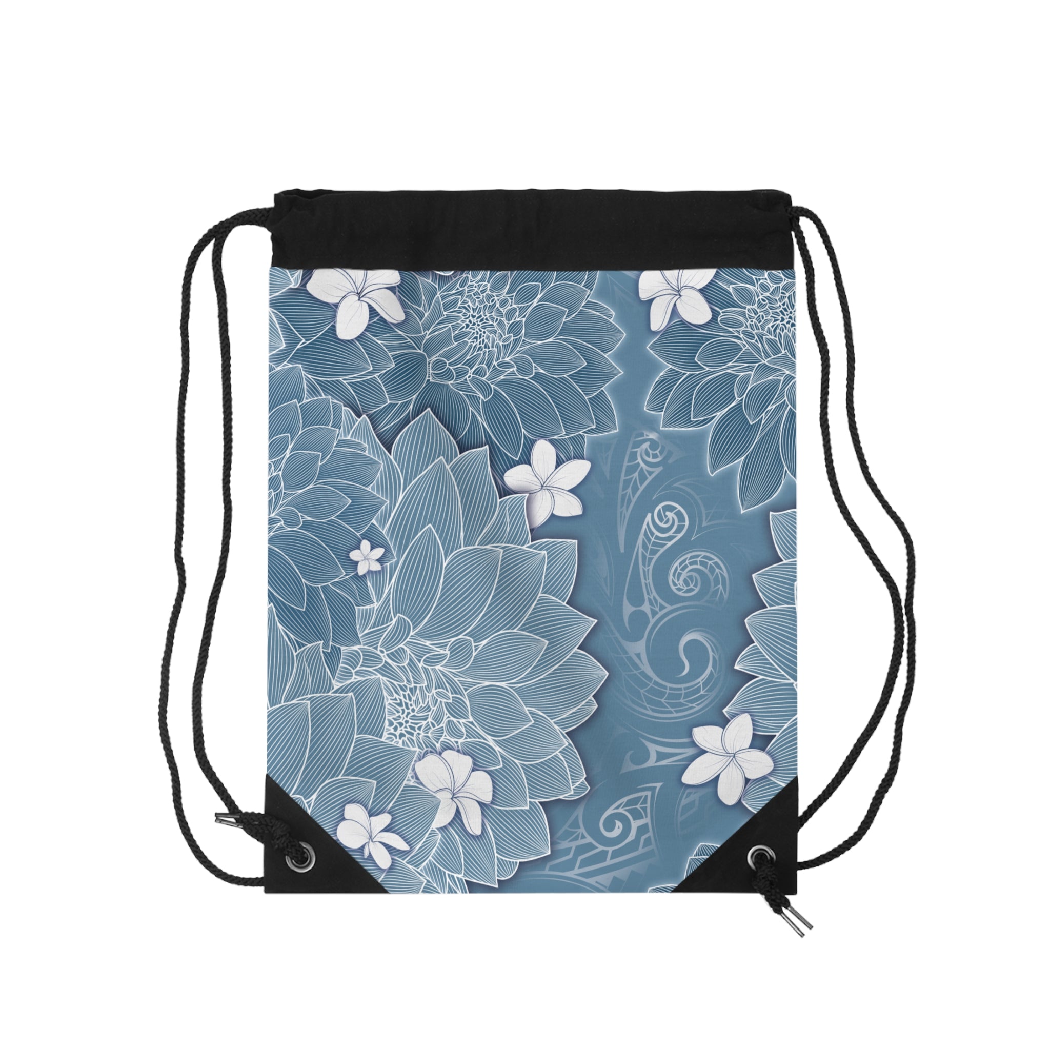 Pua Lani Drawstring Cinch Bag Backpack The Local Banyan