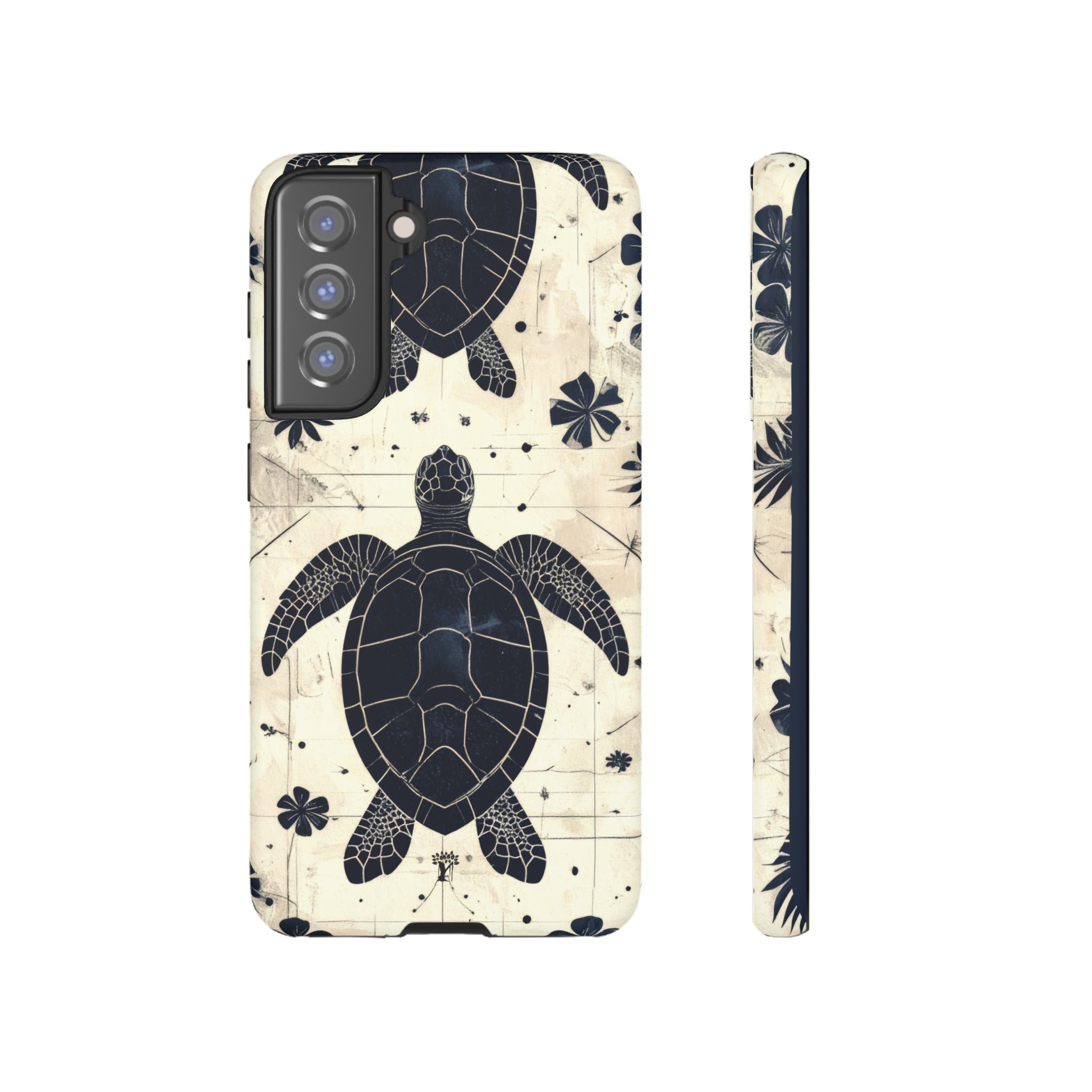 Tapa Keʻa Honu Tough Case for Samsung Galaxy Samsung Galaxy S21 FE Matte The Local Banyan