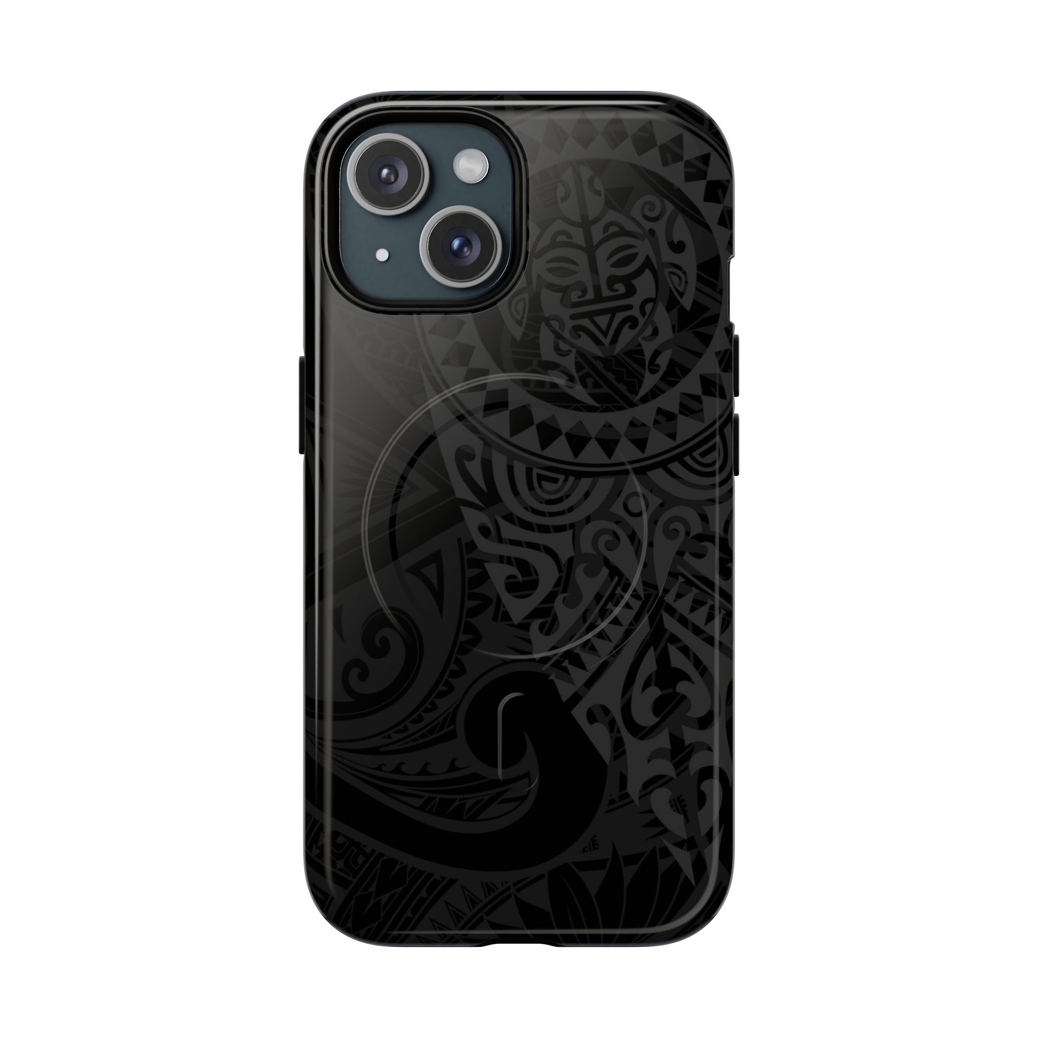 Tribal Guardian Magnetic Case for iPhone Phone Case The Local Banyan iPhone 15 Glossy