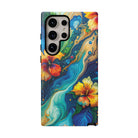 Aloalo Drift Tough Samsung Galaxy Case Side View - Dual Layer Drop Protection Hawaiian Phone Case - The Local Banyan