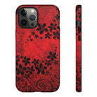 Keahi Pua Tough Case for iPhone Phone Case The Local Banyan iPhone 12 Pro Max Glossy