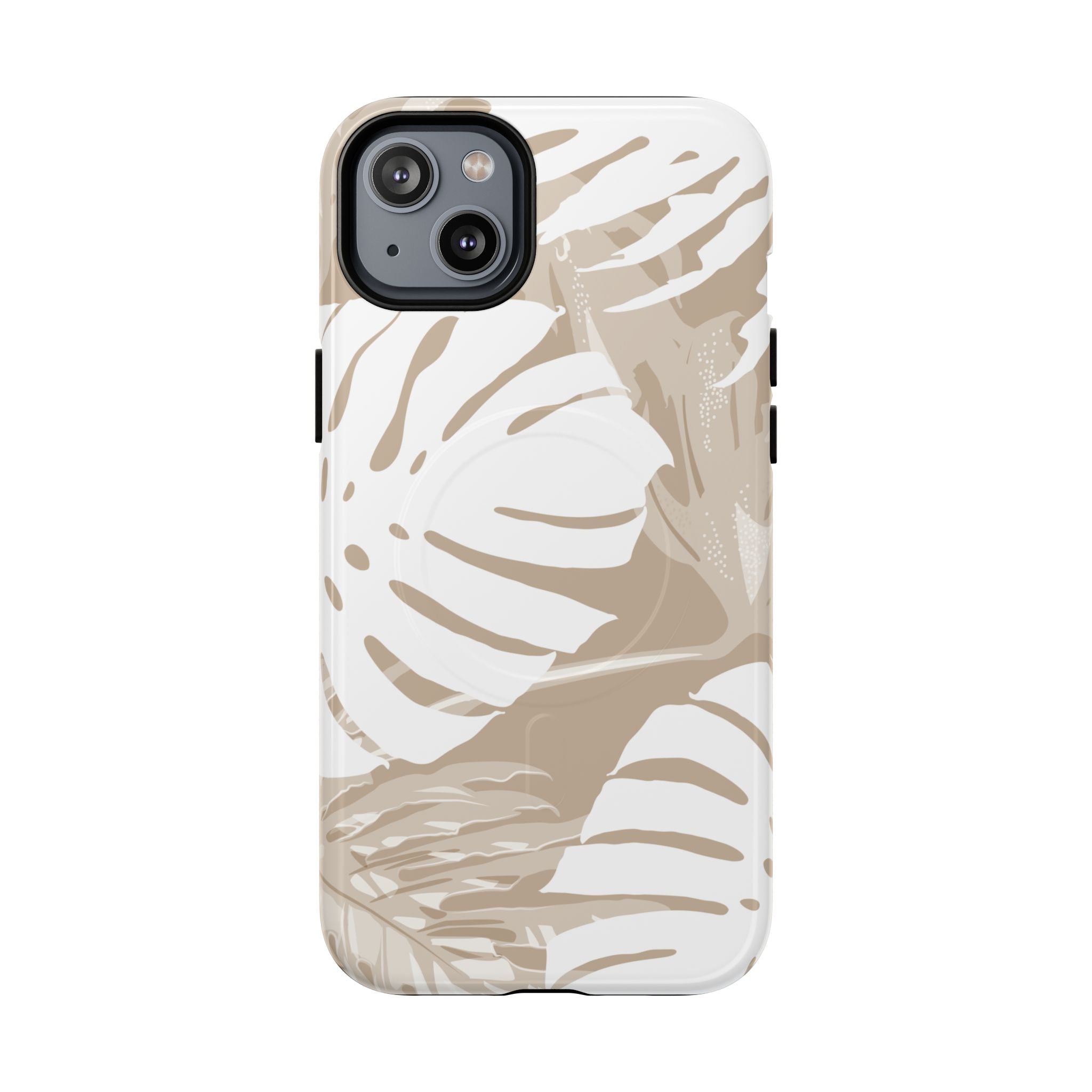 Exotic Monstera Magnetic Case for iPhone Phone Case The Local Banyan iPhone 14 Plus Glossy