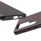 Eternal Ember Tough Samsung Galaxy Case Side View - Dual Layer Drop Protection Hawaiian Phone Case - The Local Banyan