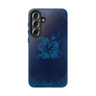 Kikokiko Lehua Tough Samsung Galaxy Case Side View - Dual Layer Drop Protection Hawaiian Phone Case - The Local Banyan