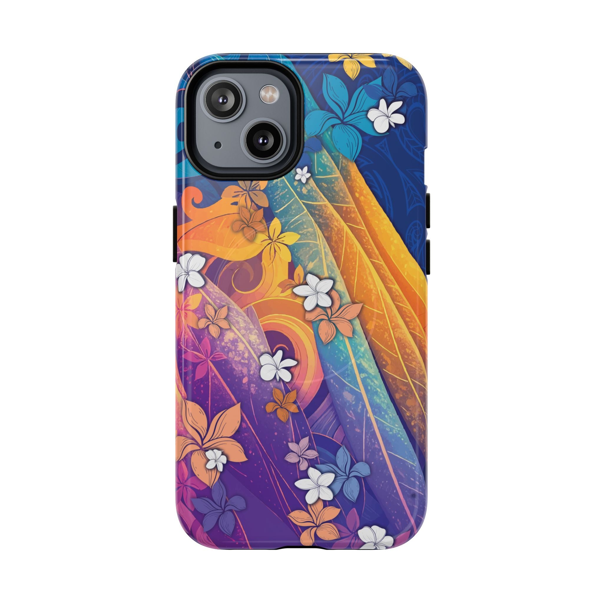 Mauna Sunrise MagSafe Compatible Tough Case for iPhone iPhone 14 Glossy The Local Banyan