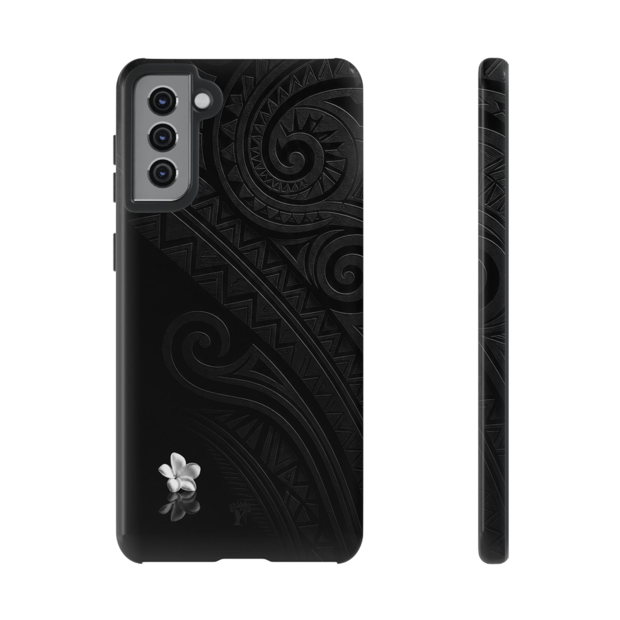 Plumeria Aka Tough Case for Samsung Galaxy Samsung Galaxy S21 Plus Glossy The Local Banyan
