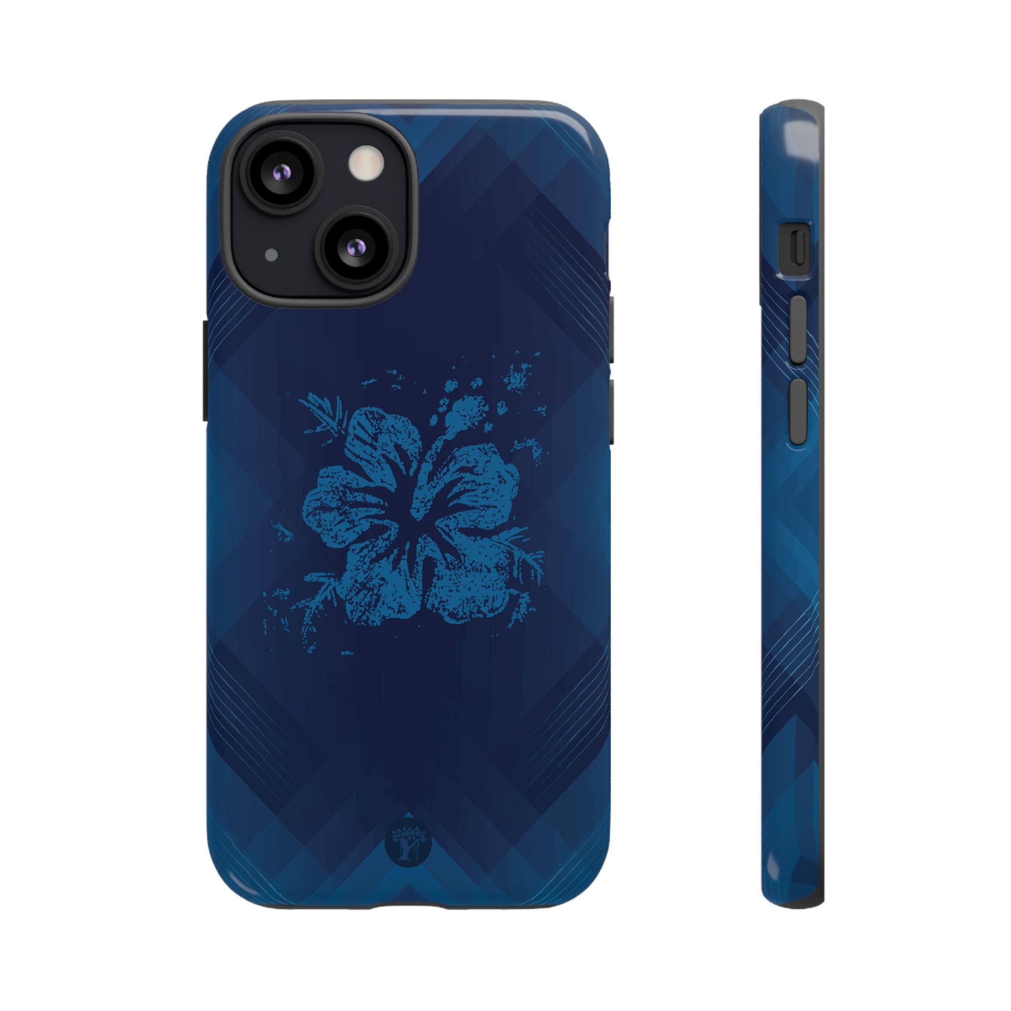 Kikokiko Lehua Tough Case for iPhone Phone Case The Local Banyan iPhone 13 Mini Glossy