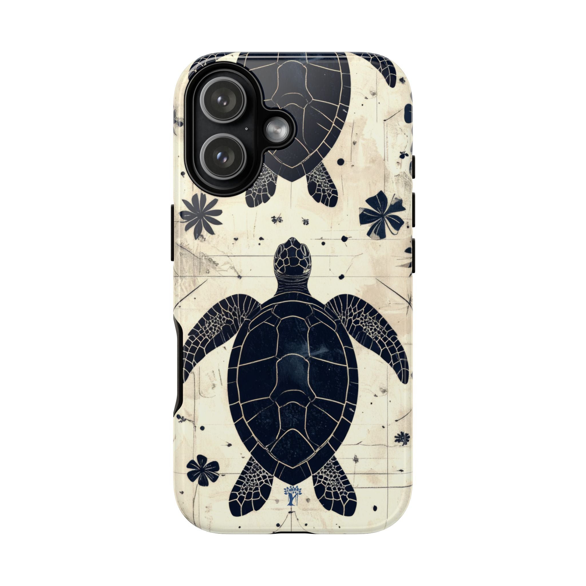 Tapa Keʻa Honu Tough Case for iPhone iPhone 17 Glossy The Local Banyan